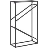  Stalak za drva crni 60x25x100 cm hladno valjani čelik | Eponuda.com