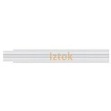 HEKA Zložljivi meter (Dolžina: 2 m, Bela, Natis: Iztok) | Shoptok.si