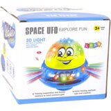Molarem Home Vodena kugla UFO s LED diodama i glazbom - ružičasta Slike