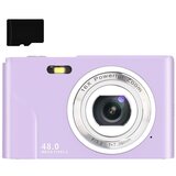 INF digitalni fotoaparat z 48 mp, hd 1080p, 16x zoom, pomnilniška kartica 32 gb purple, (21266040) cene