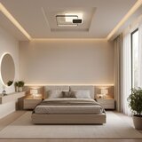 Toolight Moderna LED Stropna Lampa APP1712-C BLACK | shoptok.hr