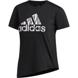 Adidas ženska majica za fitnes IKAT BOS TEE crna FL2287 | ePonuda.com