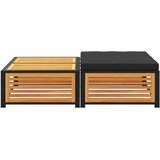  Vrtni stol s tabureom od masivnog bagremovog drva | shoptok.hr