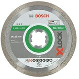 Bosch X-Lock Dijamantna rezna ploča Standard for Ceramic (Promjer rezne ploče: 125 mm, Prikladno za: Keramika) Cijene