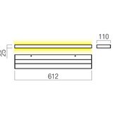  Redo 01-3554 - LED zidno svetlo SEED LED/30W/230V belo | Eponuda.com