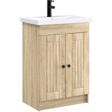 Set namještaja za kupaonicu Hrast sonoma 56 x 37,5 x 81 cm | shoptok.hr