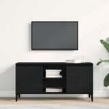 vidaXL TV omarica Črni hrast Inženirski les 102 x 35 x 50 cm TV omarica | Shoptok.si