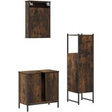  3-dijelni set kupaonskog namještaja boja hrasta drveni | shoptok.hr