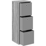  Kreveta s ladicama Siva Sonoma 35 x 32 x 99,5 cm | shoptok.hr