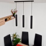  LED luster na sajli TUBA 3xGU10/4,8W/230V crna | Eponuda.com