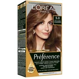 L´Oréal Paris Préférence boja za kosu obojena kosa 60 ml nijansa 5.0 za žene
