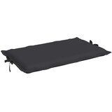  Jastuk za ležaljku crni 186x58x4 cm od tkanine Oxford | shoptok.hr