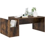  Klubska miza Dimljeni oreh 90 x 45 x 35 cm Konstruiran les, (5000120266) | Shoptok.si
