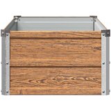  Povišeni vrtni krevet Drvena smeđa 100 x 40 x 24 cm | shoptok.hr