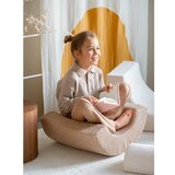 Wigiwama Kremno bel otroški tabure iz rebrastega žameta Rainbow – | Shoptok.si