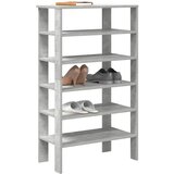 vidaXL Regal za čevlje betonsko siv 61x32x105 cm inženirski les Cene