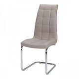  Trpezarijska stolica DC865 noge hrom/ cappuccino 590x430x1040 mm ( 779-058 ) Cene
