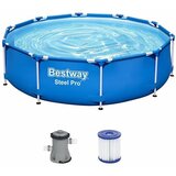 Bestway Bazen sa metalnom konstrukcijom, 305x76cm, Plavi | Eponuda.com