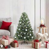 vidaXL Umjetno božićno drvce s stalakom Zelena 120 cm PE i PVC | shoptok.hr