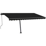  Avtomatska tenda LED + senzor 400x350 cm antracitna, (20728678) | Shoptok.si