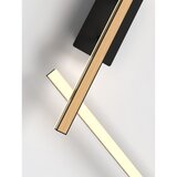 Wofi 7021-306 - led prigušiva zidna lampa rimini LED/40W/230V braon/crna | Eponuda.com