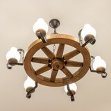  Brilagi - Luster na lancu ROATA 6xE14/40W/230V prečnik 70 cm bukovina | Eponuda.com