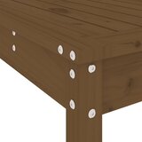  3-dijelni vrtni barski set boja meda od masivne borovine | Eponuda.com
