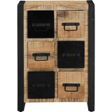 Maison Chic Komoda - Predalnik 50x35x70 cm Masivni neobdelan les Mango, (21722384) Cene