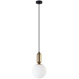  ITALUX PND-02340-1M-BRO - Viseći luster ALDEVA na sajli 1xE27/40W/230V crna/bronza | Eponuda.com