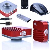 Rosfix Hercules Pro KHMP-4K-60FPS Mikroskopska Kamera – 4K@60fps, 16 MP Sony CMOS, C-Mount | 1/1,8", 2,0 µm, USB/HDMI, (5000356650) | Shoptok.si