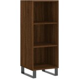Maison Chic Komoda - Predalnik rjavi hrast 34,5x32,5x90 cm inženirski les, (21718311) | Shoptok.si