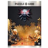 Lotte Dober plen The Witcher, ki igra Gwent - 1000 kosov sestavljanke za odrasle in otroke, stare 14 let - 68x48cm igralna sestavljanka s plakatom in torbo, (20834840) | Shoptok.si