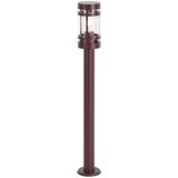 QAZQA Moderna zunanja svetilka temno rdeča 80 cm IP44 - Gleam Cene