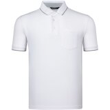 Dewberry T8573 MEN'S T-SHIRT-WHITE 2