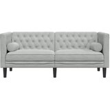 SOFA Svijetlo siva 174 x 74,5 x 70,5 cm Baršun | shoptok.hr