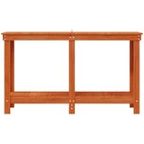  Radni stol Vosak Smeđa 140 x 50 x 80 cm Masivna borovina - Vosak smeđa 140 x 50 x 80 cm | shoptok.hr
