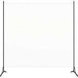 Sobna pregrada bijela 175 x 180 cm od tkanine | Eponuda.com