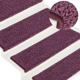  Prostirke za stepenice 30 kom 65x21x4 cm tamnoljubičaste pravokutne rubove - tamnoljubičasta 65 x 21 x 4 cm 30 | shoptok.hr