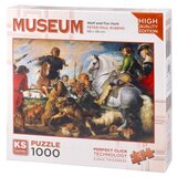  Puzzle, slagalica, vuk i lisica, 1000 delova ( 882162 ) Cene