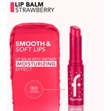 Flormar Lip Balm balzam za ustnice z okusom odtenek 003 Strawberry 3 g | Shoptok.si