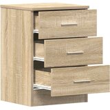  Noćni ormarići 2 kom boja hrasta 38x35x56 cm konstruirano drvo | shoptok.hr