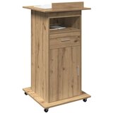  Oder s predalom artisan hrast 55 x 55 x 107 cm Konstruiran les | Shoptok.si
