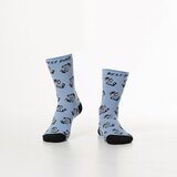 Fasardi Blue women's socks with figures Cene