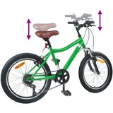  Dječji Bicikl 20 Inča 6-Speed za djecu od 6 do 11 godina Zelena | shoptok.hr