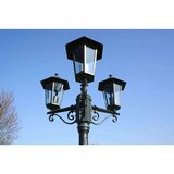 vidaXL Vrtna stupna svjetiljka 215 cm | shoptok.hr