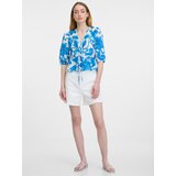 Orsay Blue women's patterned blouse - Women's | Shoptok.si