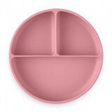 Petite&Mars Take&Match 6m+ deljeni krožnik okrogla Dusty Rose 1 kos | Shoptok.si