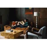 Dutchbone Rjava žametna sedežna garnitura 214 cm Douglas – | Shoptok.si