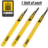 AMMO by MIG Jimenez mini blade set – 3 pcs (set mini sečiva za modelarski skalpel) Cene