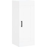  Visoka komoda bijeli 34,5x34x180 cm od konstruiranog drva | shoptok.hr